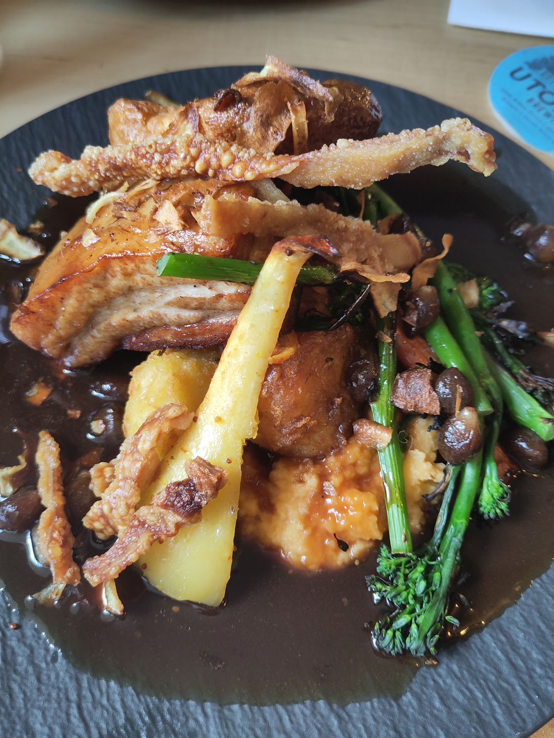 Honey Glazed Pork Belly and Crackling Sunday Roast