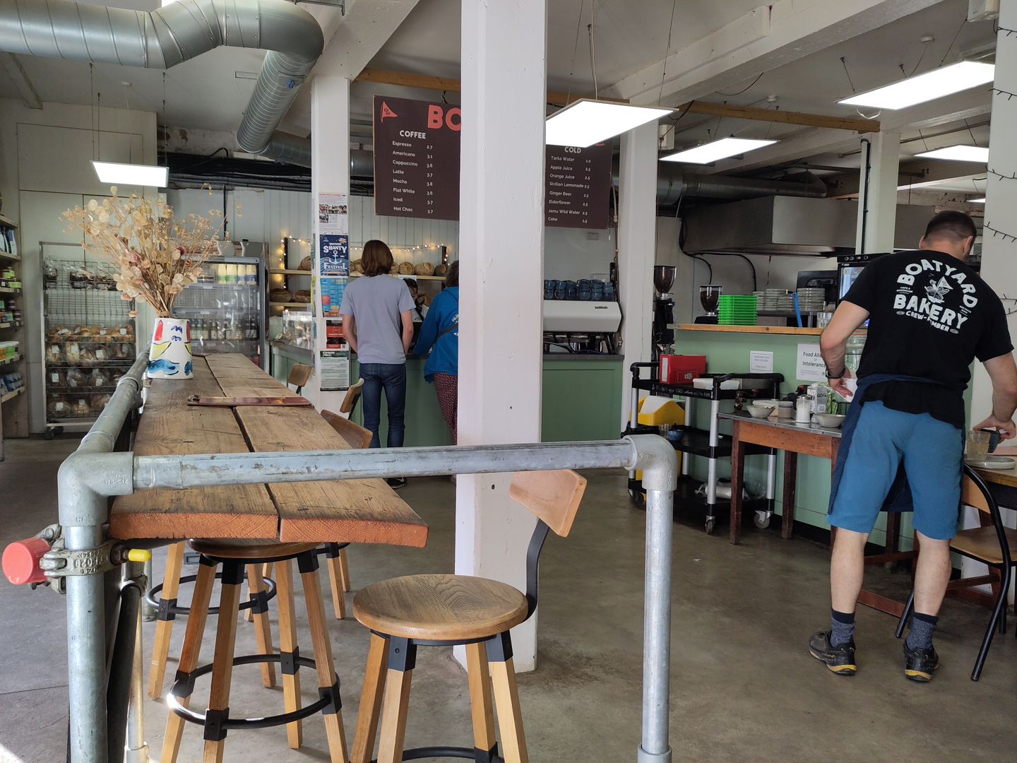 Boatyard Bakery interior