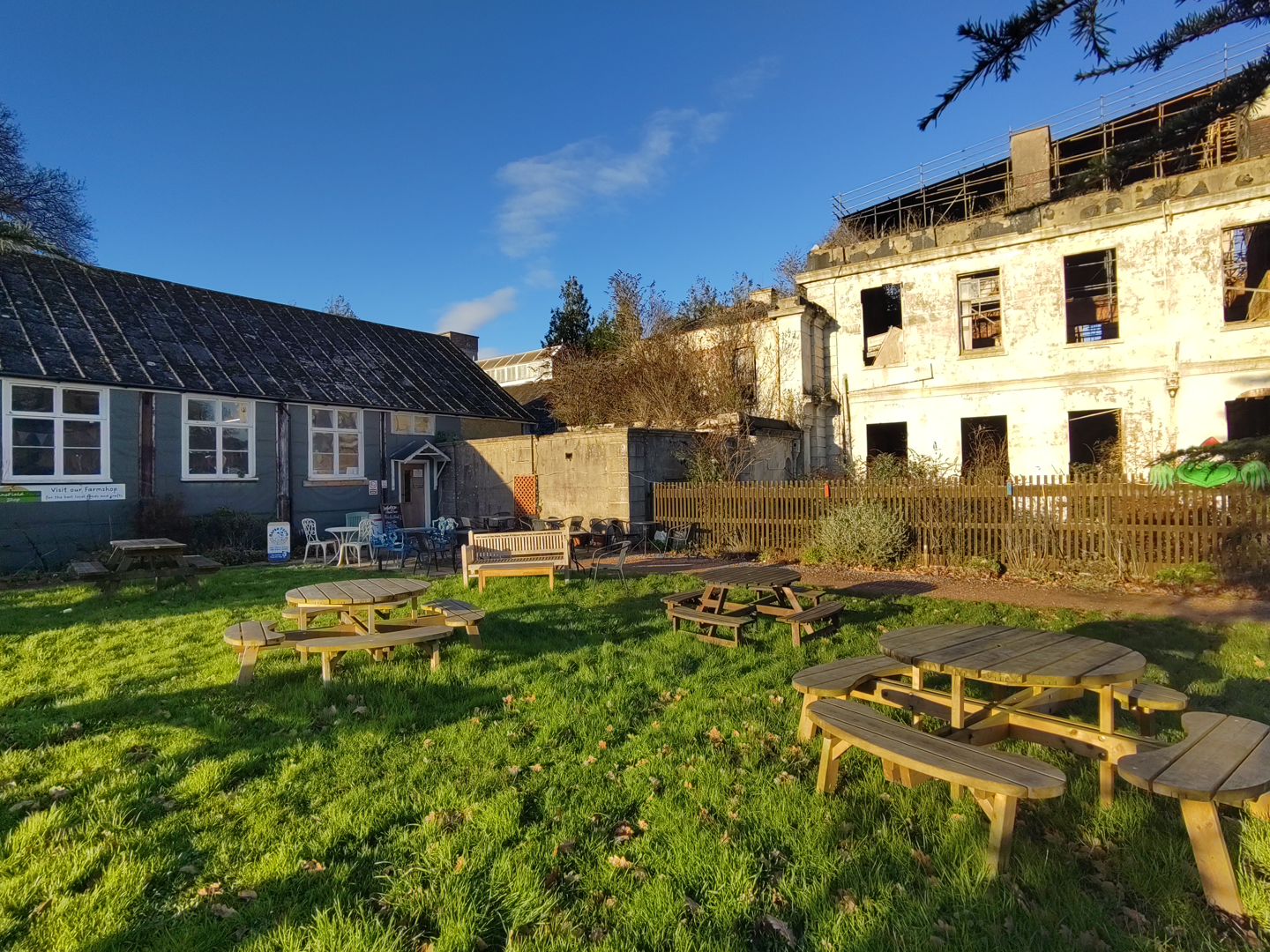Poltimore House - Branches Cafe & Farmshop exterior