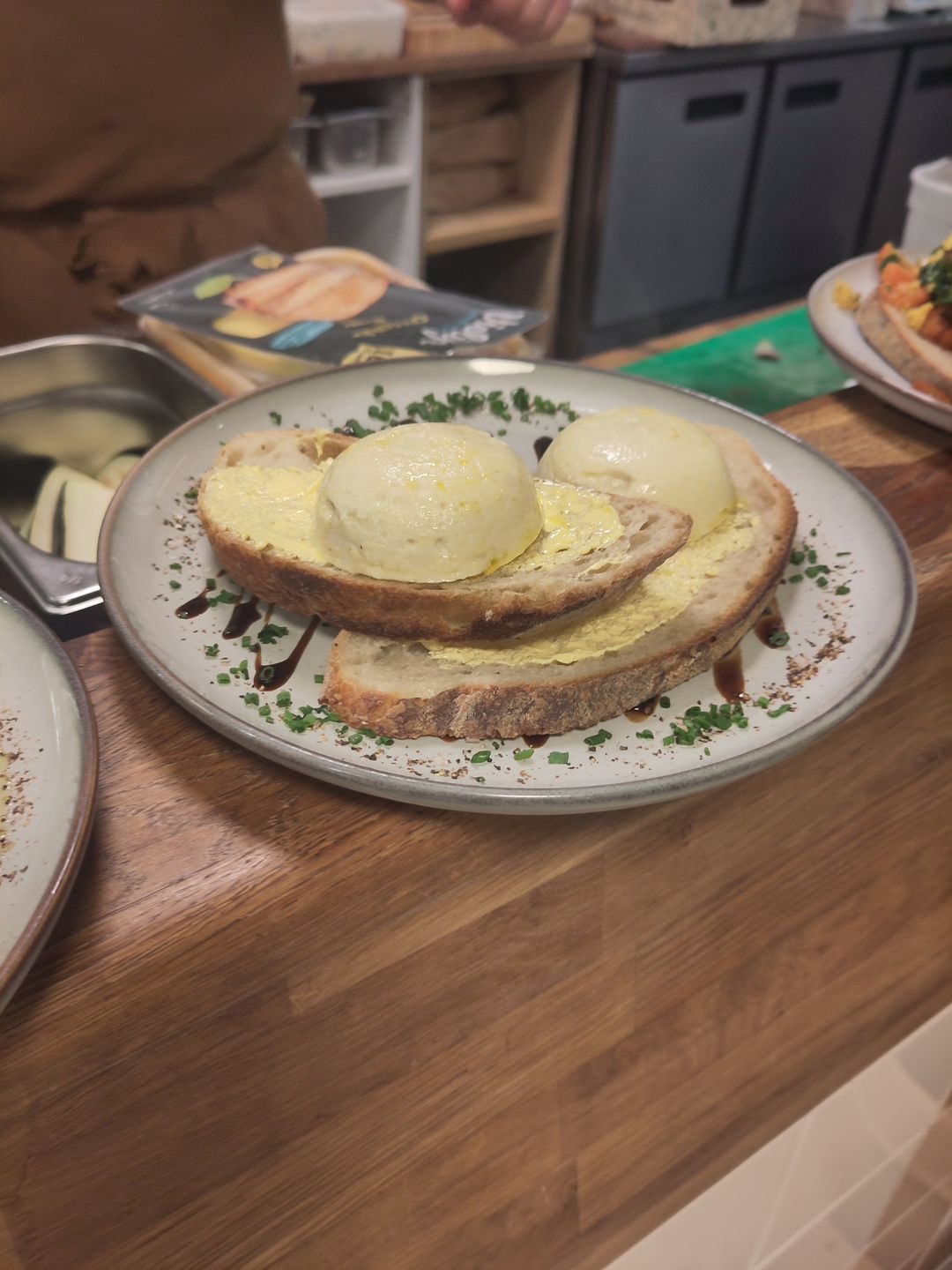 Poached 'Egg' On Toast