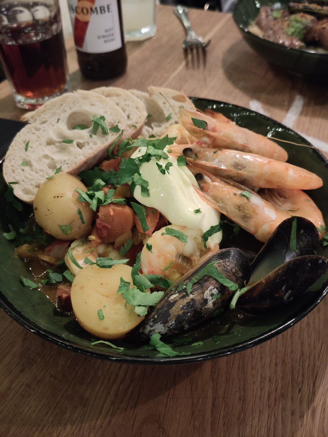 Catalan Style Shellfish Stew